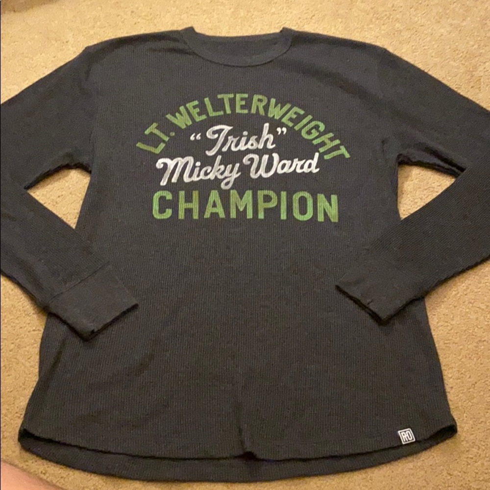 Roots of Fight Micky Ward Thermal Shirt Large